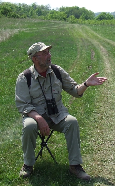 Hans Dorrestijn op zijn eerste vogelreis in Polen