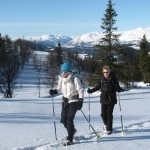 Noorwegen, sneeuwwandelen Rauland