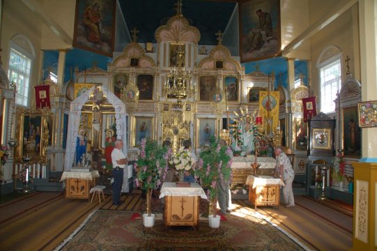 In een orthodoxe kerk, Agro Natura reisspecialist Noordoost Polen